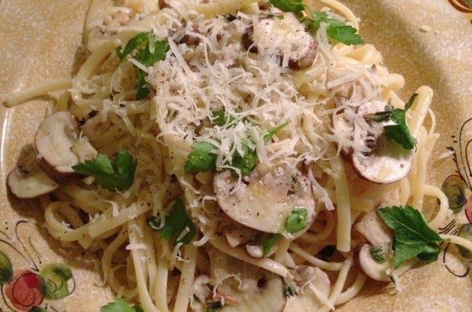 10x citroen in de hoofdrol_Linguine-met-champignons-citroen-knoflook-en-tijm