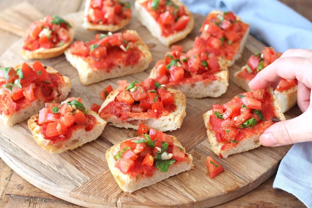 Bruschetta met passata