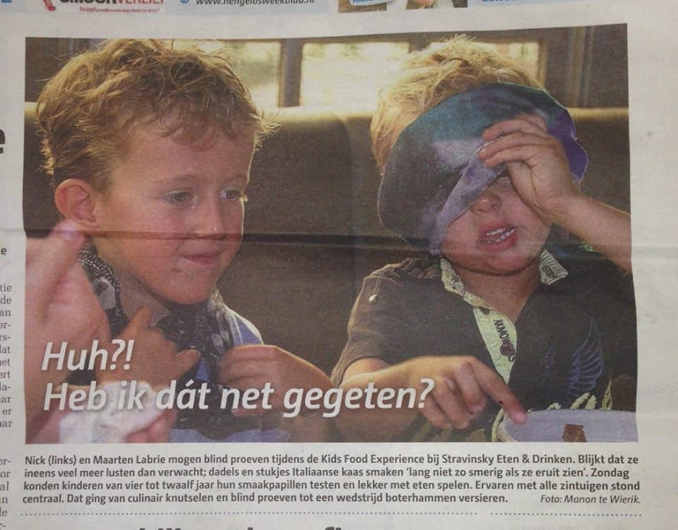 Hengelos Weekblad Kids Food Experience