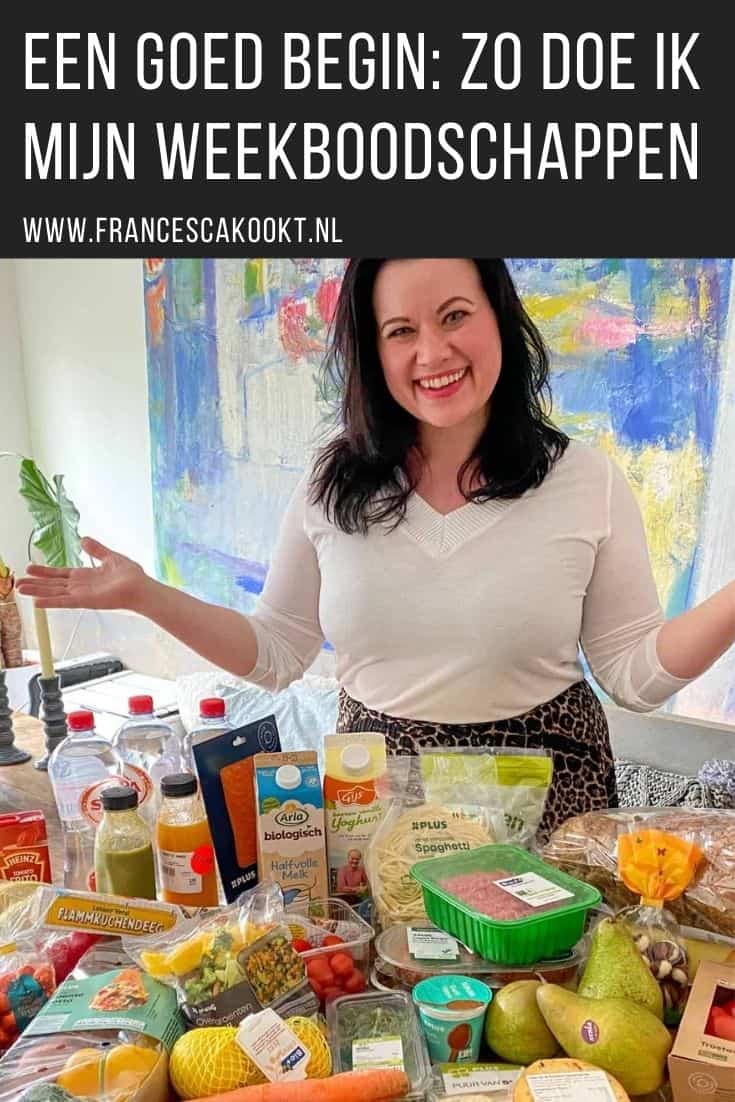 Welk boodschappen doe ik voor alle maaltijden en wat heb ik standaard in huis voor ontbijt, lunch (school – broodtrommel - en thuis), tussendoortjes en maaltijden? In dit artikel vertel ik je er alles over. En ik laat zien hoe ik mijn weekboodschappen doe voor 2 volwassenen en 2 kinderen bij PLUS en wat ik daar gemiddeld aan kwijt ben. Lees al mijn tips