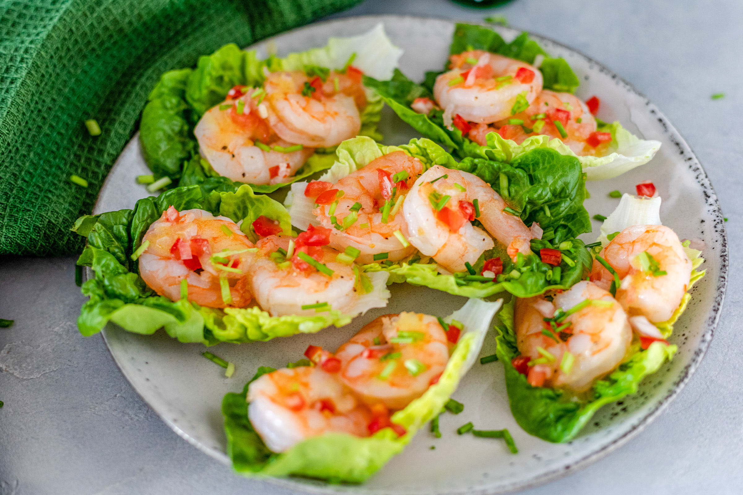 gegrilde grote garnalen met bieslook en tabasco 1