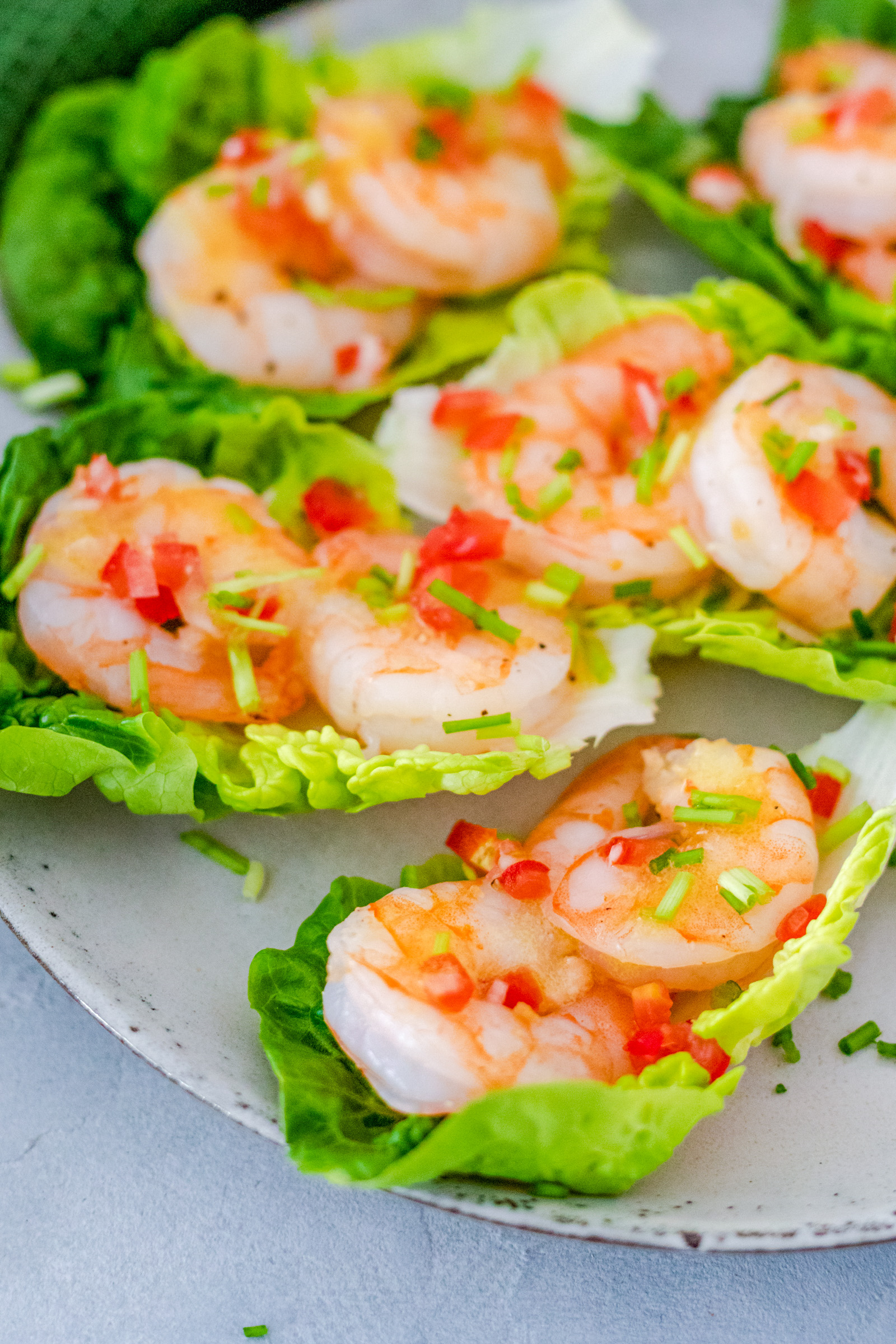 gegrilde grote garnalen met bieslook en tabasco 2