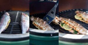 gevulde forel van de big green egg 7 1