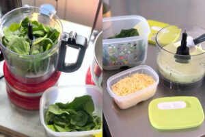 luchtige omelet met spinazie en belegen kaas 4 1