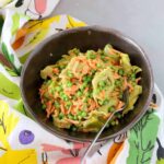 romige tortellini met doperwten en wortel 1 2