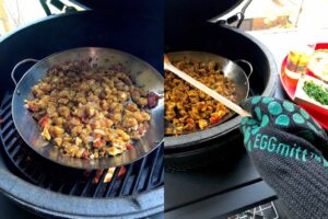 surinaamse kip kerrie van de big green egg 6 1