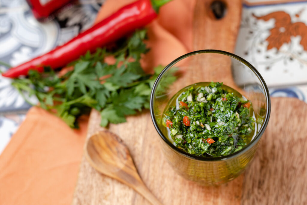 zelfgemaakte chimichurri 1
