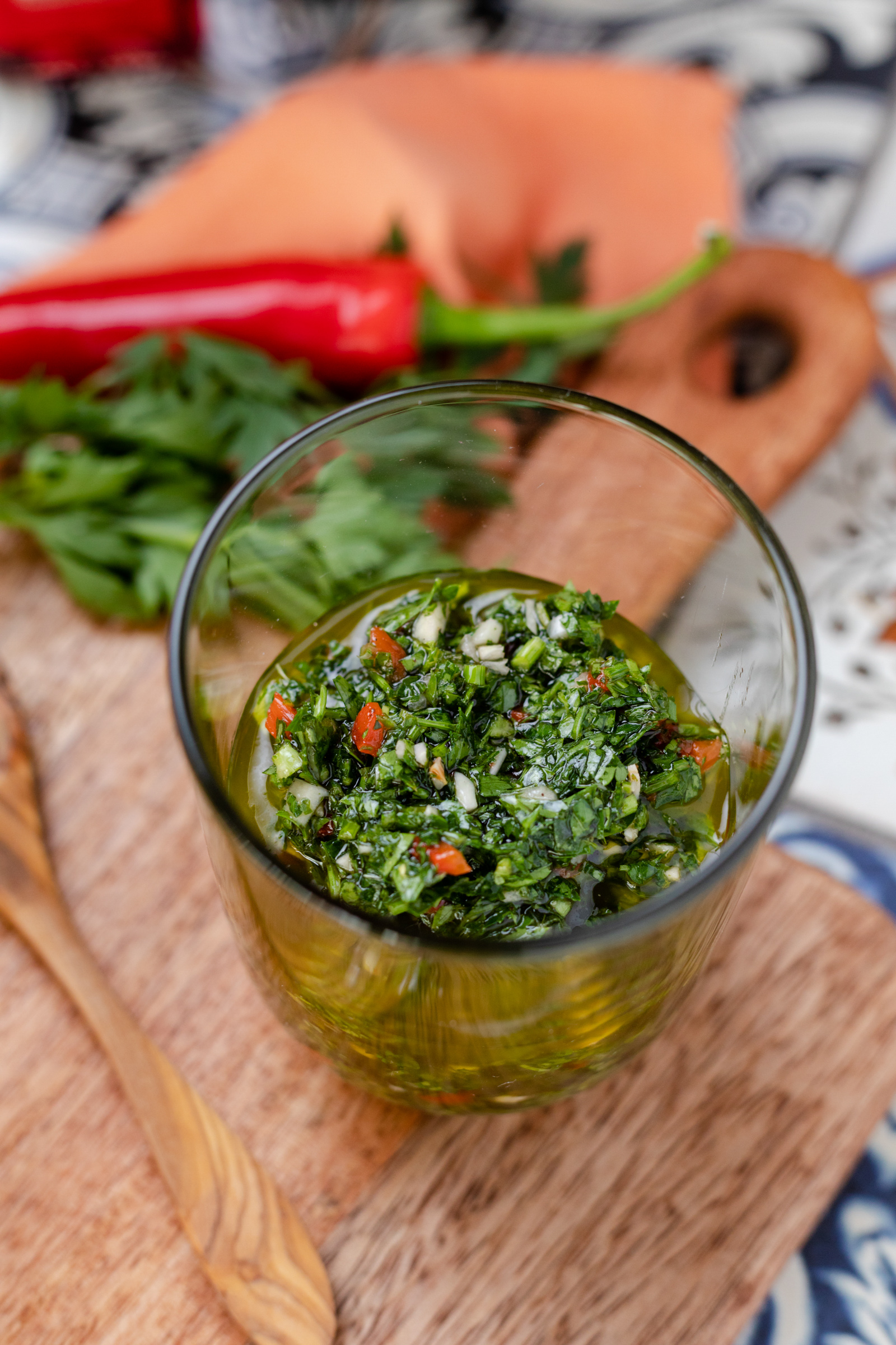 zelfgemaakte chimichurri 2