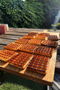 formulekip belgie bbq kip met wafels en kersen van tim 6