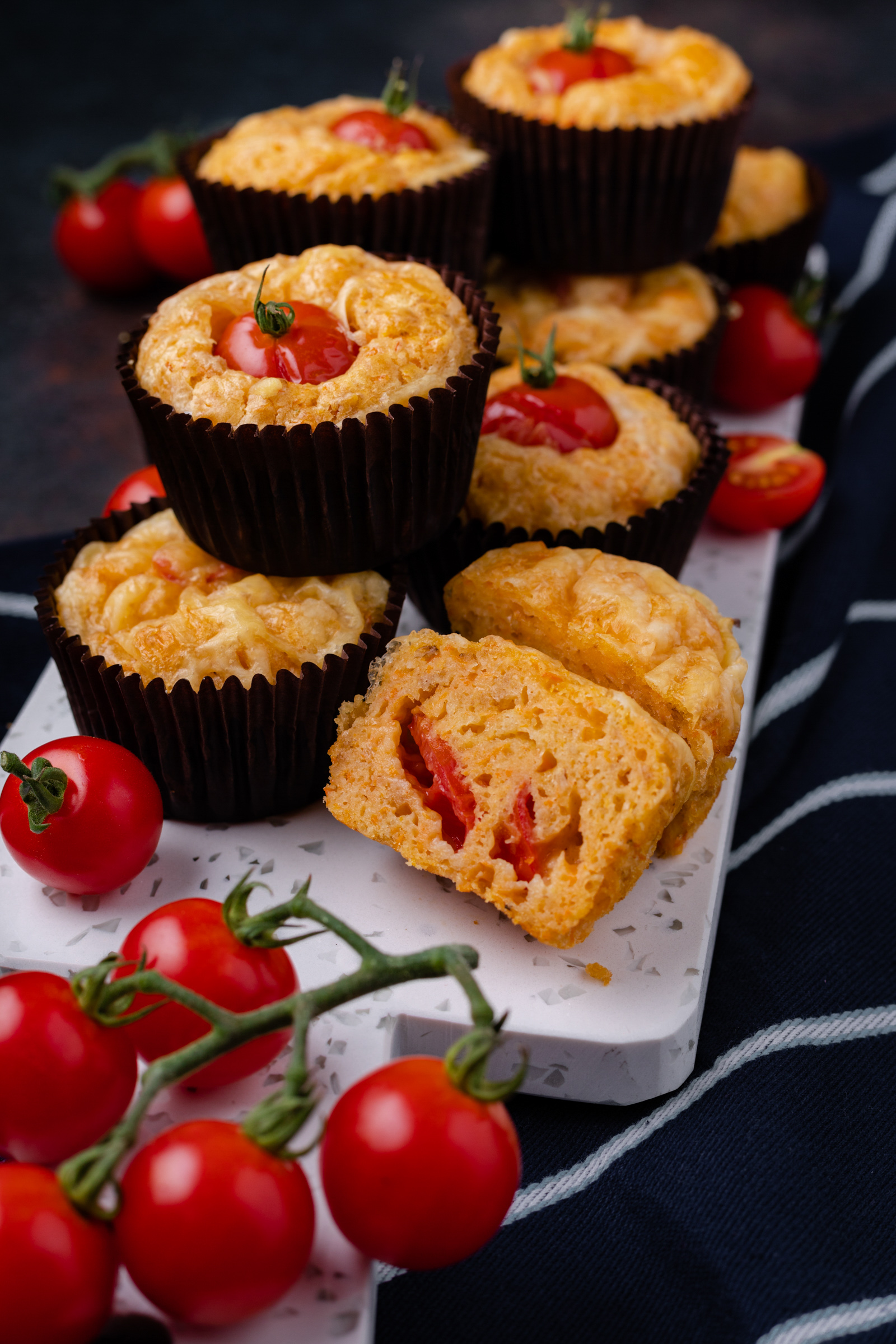 hartige cupcakes met honingtomaten voor in de lunchtrommel 7