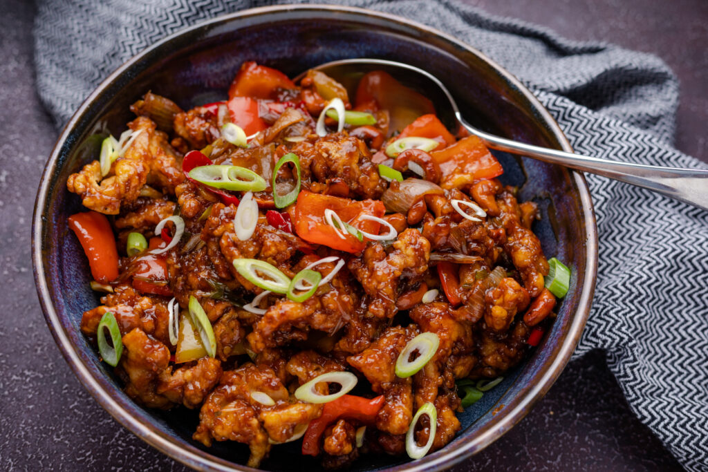 kip cashew met krokante kippendijen 1