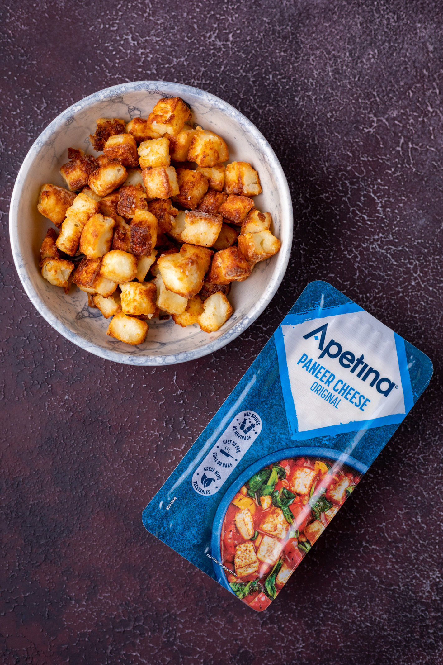 zoetzure wokschotel met paneer en paprika 5