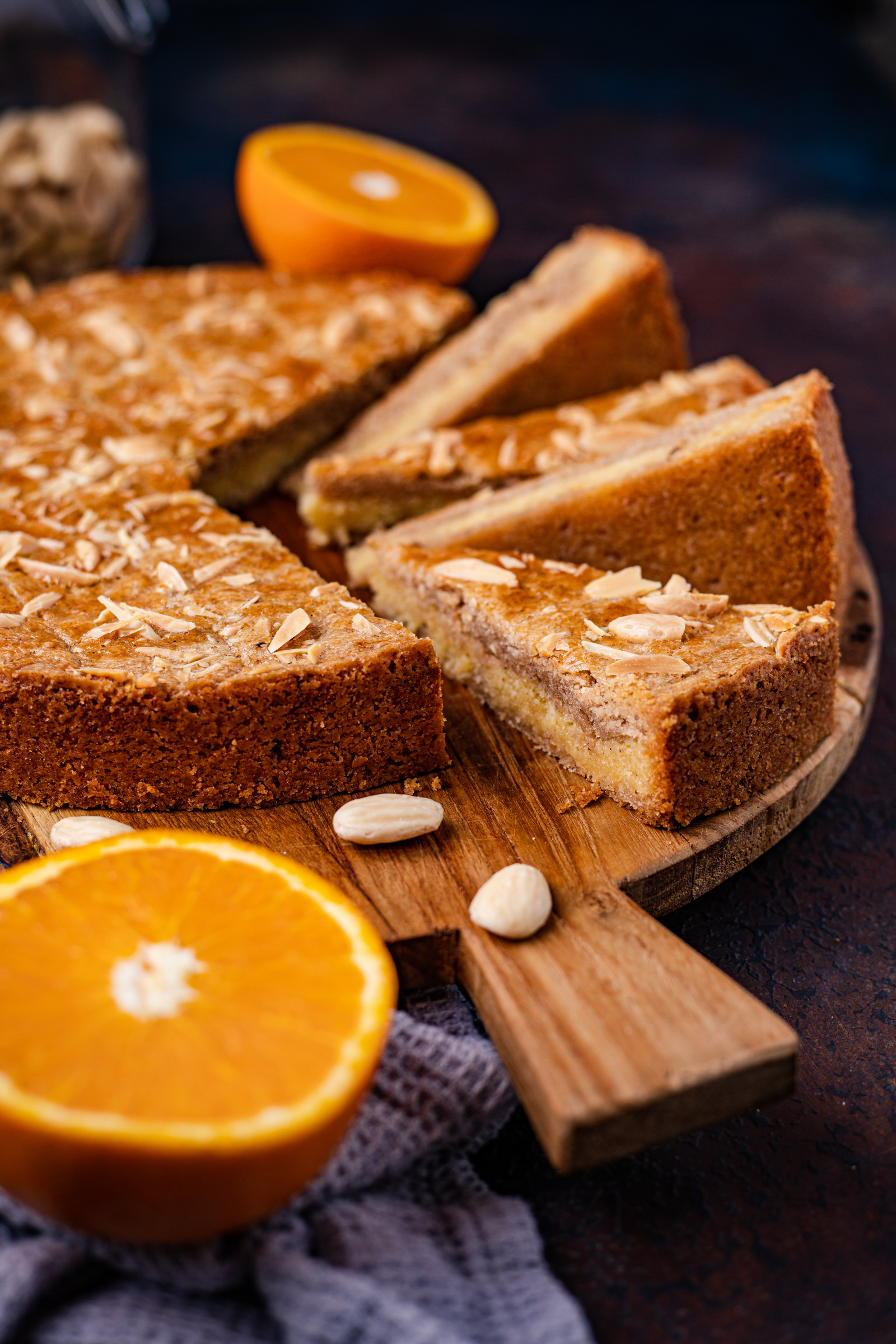 boterkoek met amandelspijs en speculaaskruiden 4