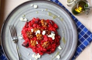 Bietenrisotto-met-feta-walnoten-muntolie-1