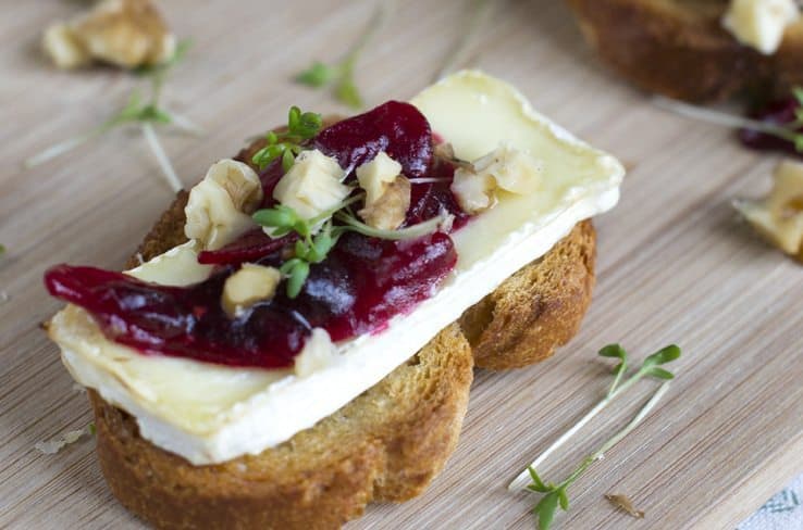 Crostini brie en cranberry 04