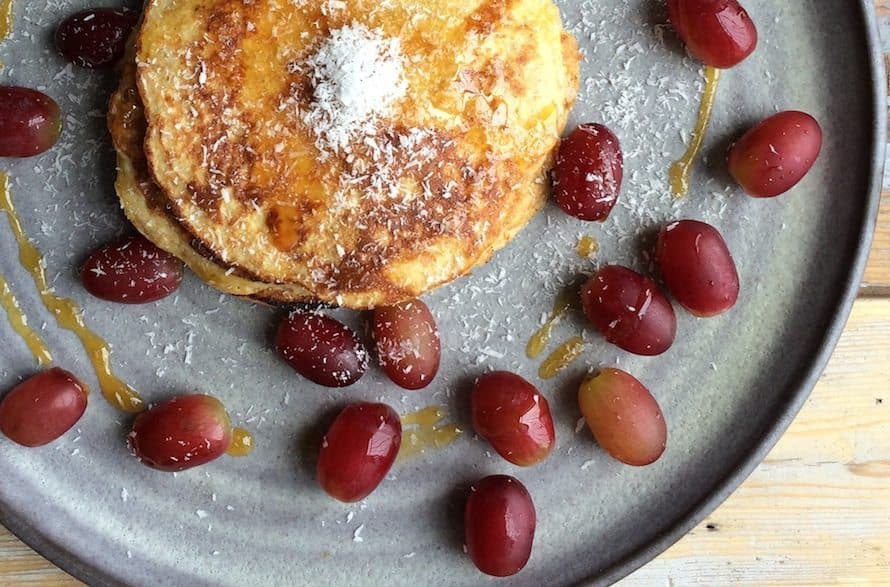 Ei banaan pannenkoeken met kokos_1