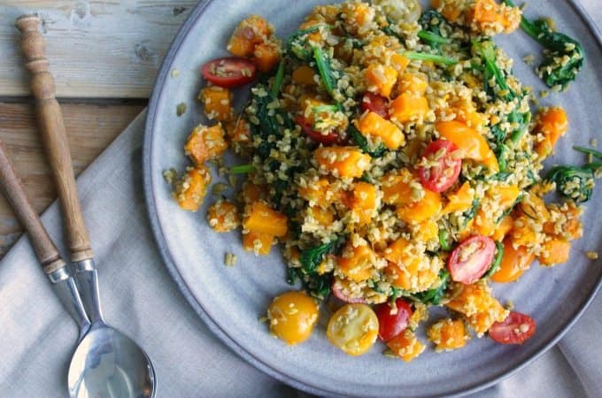 Freekeh-salade-met-geroosterde-pompoen-en-spinazie_11