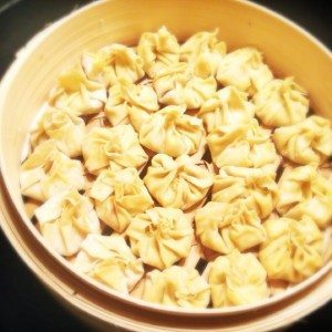 Gestoomde dim sum met garnalen1
