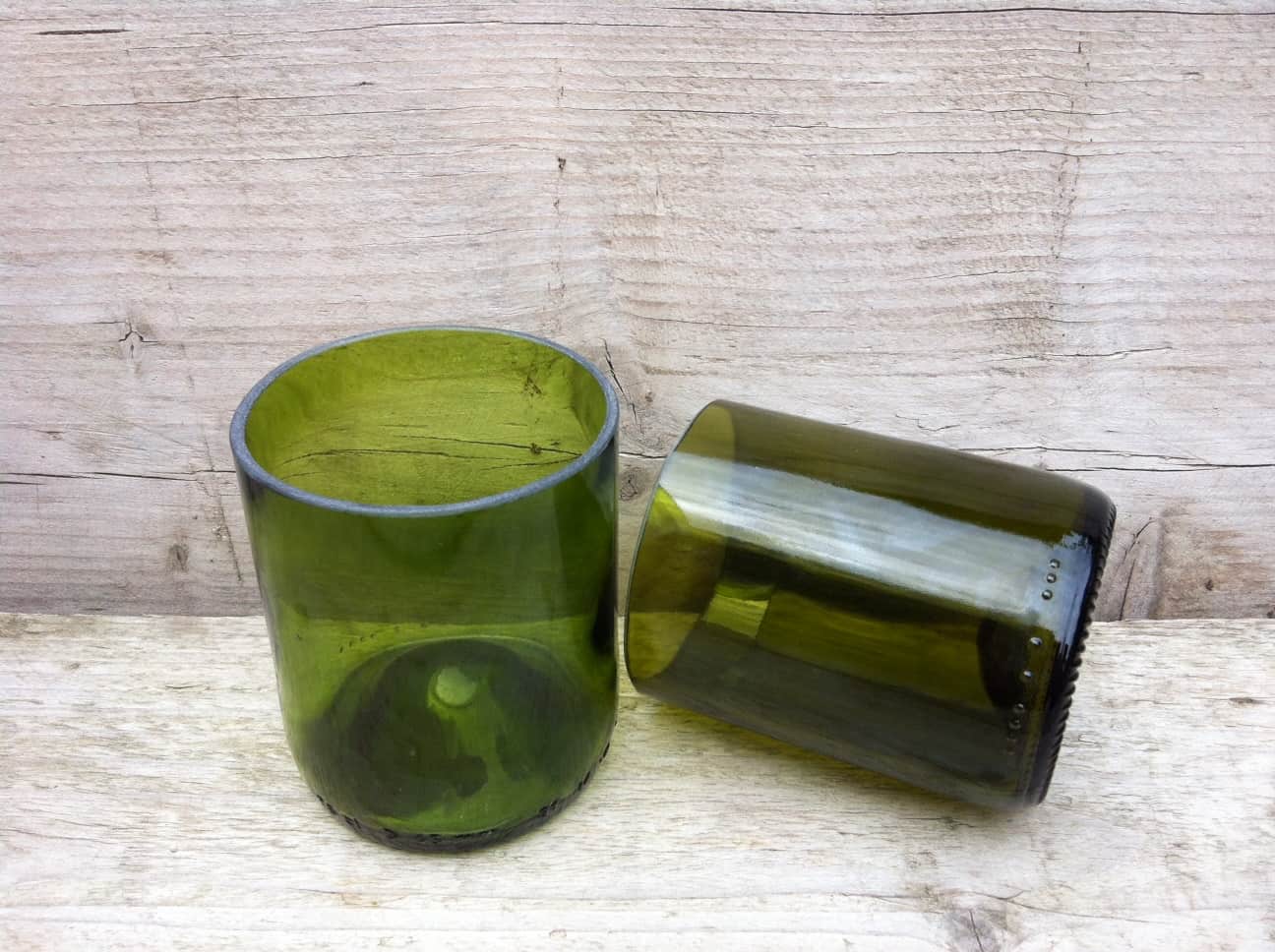 Glas 2 x groen 2