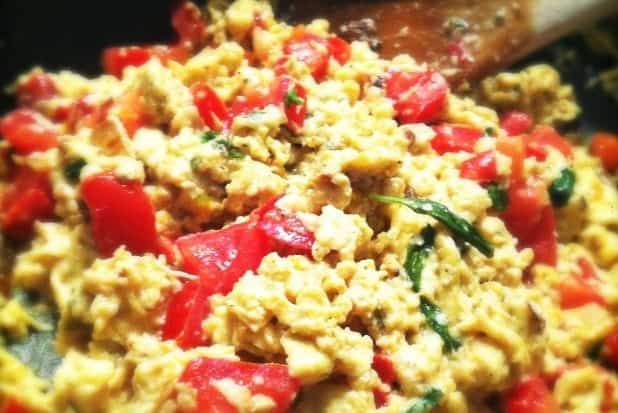 Italiaanse scrambled eggs kopie