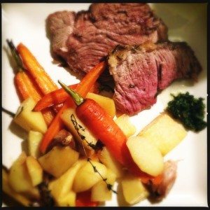 Lamsbout en groenten uit de oven5