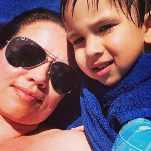 Mama en Jessey in Portugal