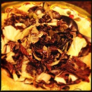 Radicchio uit de oven