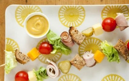 Sandwich kebabs
