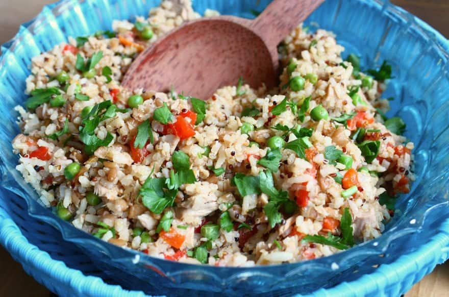lassie-zilvervliesrijstsalade-met-tonijn-geroosterde-paprika-2